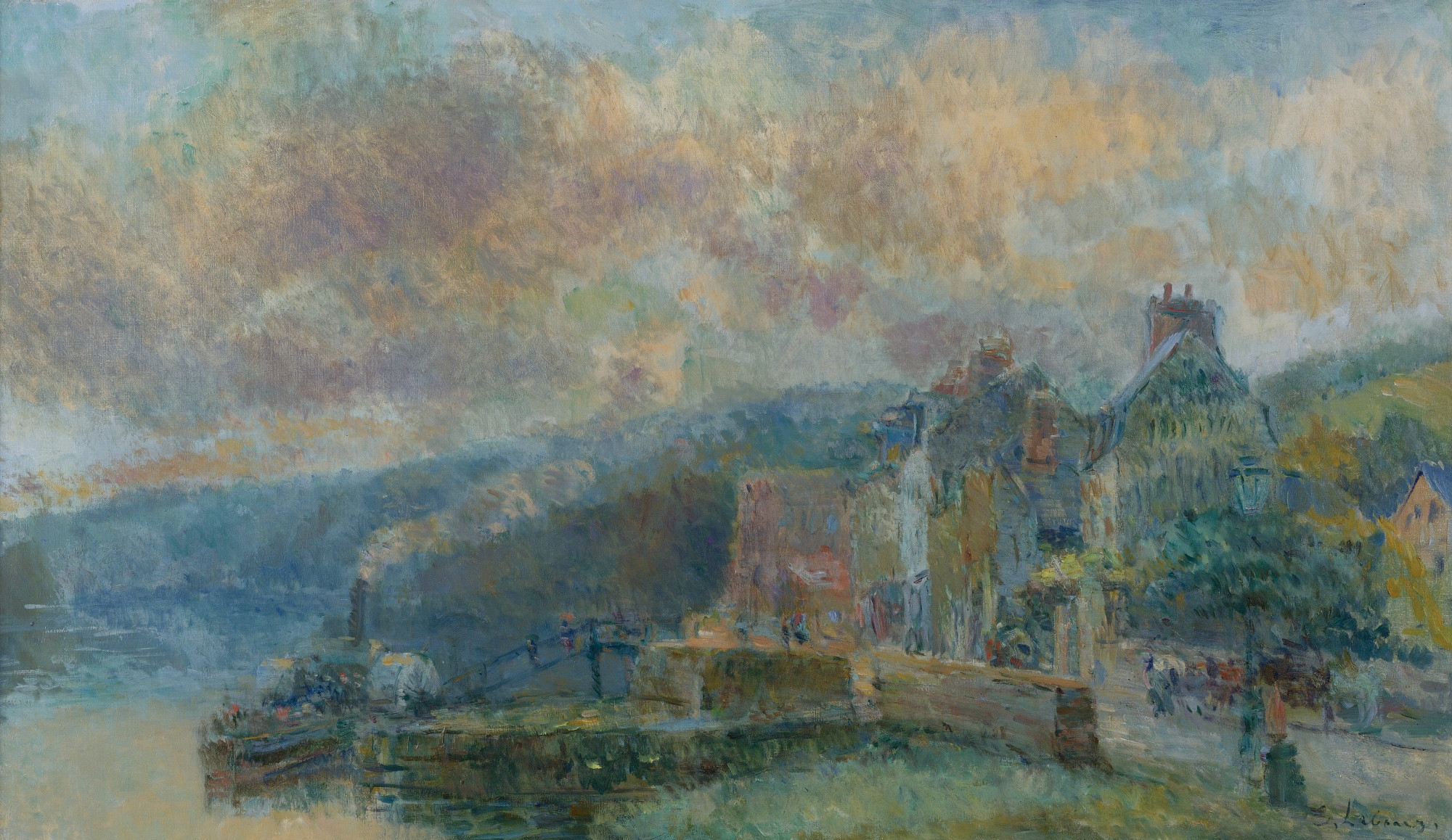 Bateau à Vapeur à Croisset - Albert Lebourg