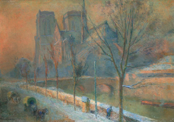 Notre-Dame, Lumière du Soir - Albert Lebourg