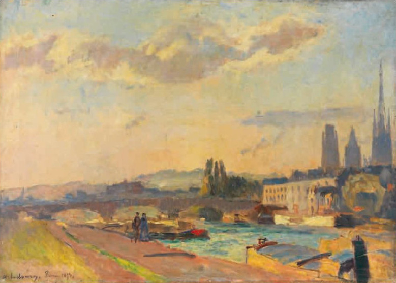 Vue de Rouen, 1893 - Albert Lebourg