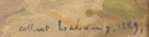 Signature du peintre Albert Lebourg
